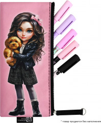 Пенал школьный «Кошечка в юбочке» - Фото 2