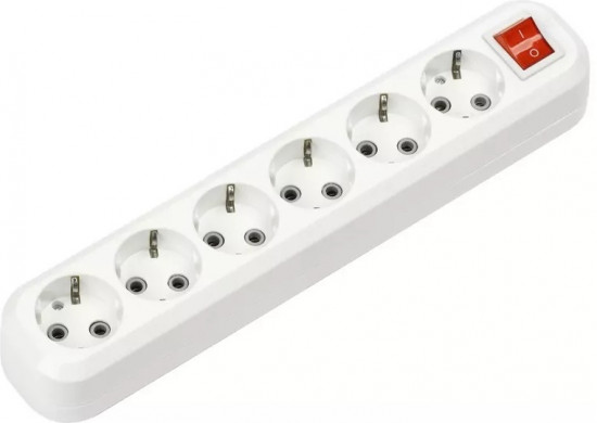 Колодка Smartbuy SBE-16-6-00-ZS