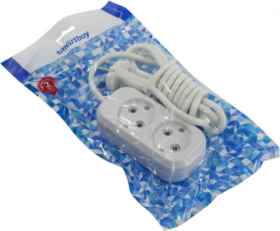 Удлинитель Smartbuy SBE-10-2-02-N