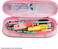 Пенал школьный «Кошечка в пальто» - Фото 4