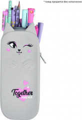 Пенал школьный «Озорная кошечка» - Фото 3