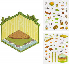 Наклейки-румбокс для создания миниатюрных сцен «Микс-дизайн 1» - Фото 7