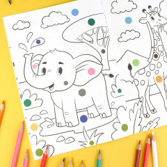 Книжка-раскраска для детей «Животные» - Фото 5