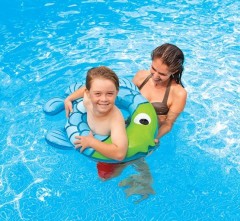 Надувной круг для плавания "Рыбка", в ассортименте - Фото 2