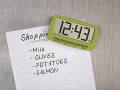 Таймер кухонный «Clip Timer», белый - Фото 1