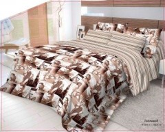 Комплект постельного белья «Голливуд» (2-спальный, ранфорс, 2 наволочки 50х70) - Фото 1
