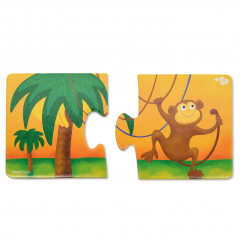 Макси-пазл «Кто где живет?» - Фото 1