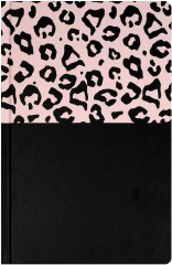 Ежедневник недатированный «Леопард розовый» - Фото 1