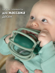 Погремушка-прорезыватель «Яблоко» - Фото 1