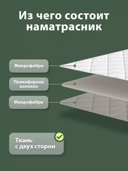 Наматрасник на резинке