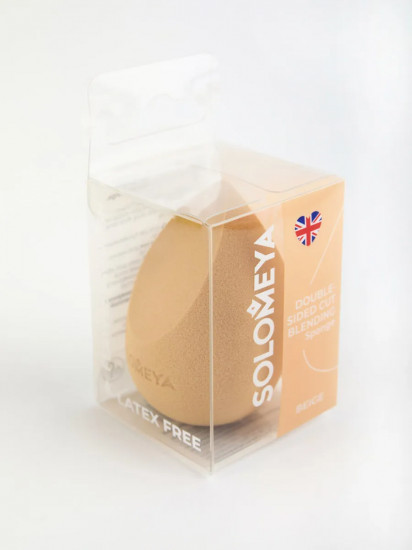 Спонж для макияжа с двойным срезом «Double-Sided Cut blending sponge»