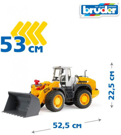 Машина «Погрузчик колёсный с ковшом Liebherr L574»