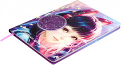 Дневник школьный «Девочка в наушниках» - Фото 1