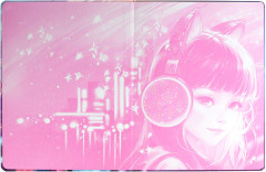 Дневник школьный «Девочка в наушниках» - Фото 2