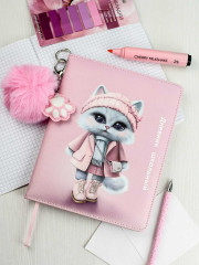 Дневник школьный «Кошечка в пальто» - Фото 1