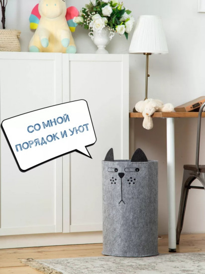 Корзина с рисунком