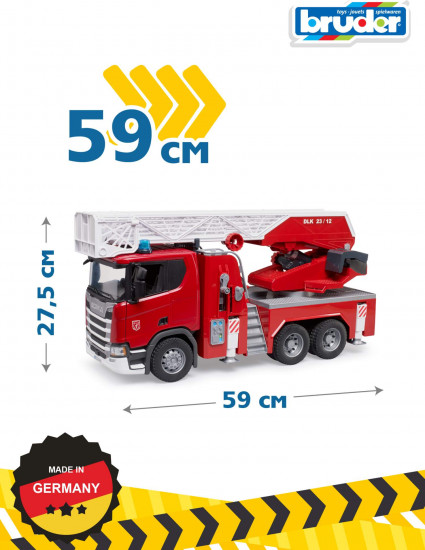 Машина пожарная с аксессуарами «Scania Super 560R»