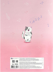 Тетрадь для нот «Кошачий хор» - Фото 6