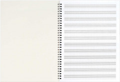 Тетрадь для нот «Скрипичный ключ» - Фото 2