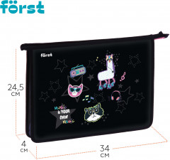 Папка для тетрадей «Disco Lama» - Фото 3