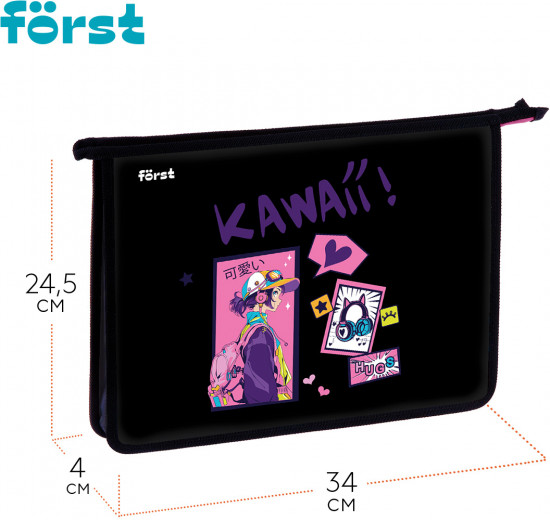Папка для тетрадей «Kawaii»