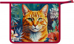 Папка для тетрадей «The Red Cat» - Фото 1