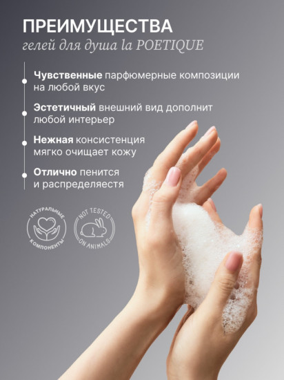 Гель для душа парфюмированный «Oud wood»