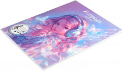 Тетрадь для нот «Девушка в наушниках» - Фото 1