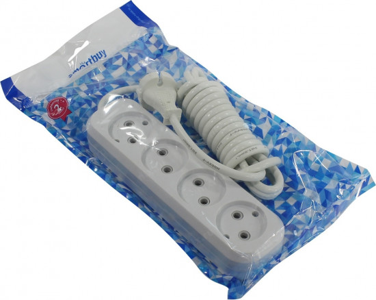 Удлинитель Smartbuy SBE-10-4-03-N