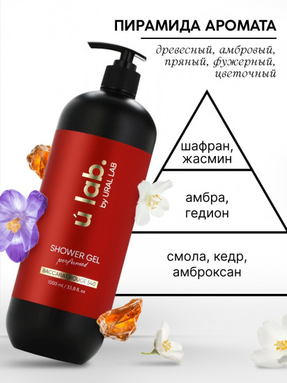 Гель для душа парфюмированный «Baccarat Rouge»