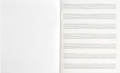 Тетрадь для нот «Зайка со скрипкой» - Фото 2