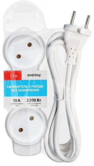 Удлинитель Smartbuy SBE-10-3-1.5m-N