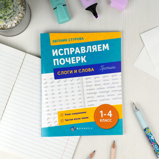 Прописи с пояснениями для детей «Слоги и слова»