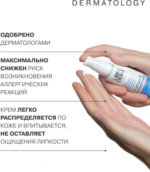 Крем дневной для лица с церамидами и мочевиной 5% «Intensive repair»