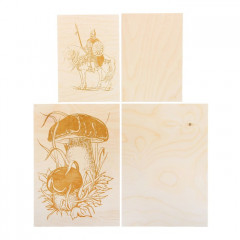 Доски для выжигания «Грибы-боровики и Витязь» - Фото 1