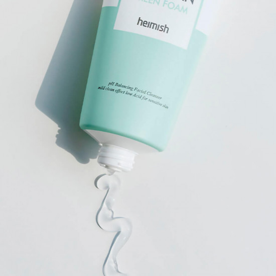 Гель для умывания чувствительной кожи лица слабокислотный «pH 5.5 All Clean Green Foam»