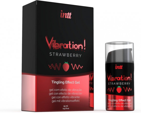 Жидкий вибратор «Strawberry»