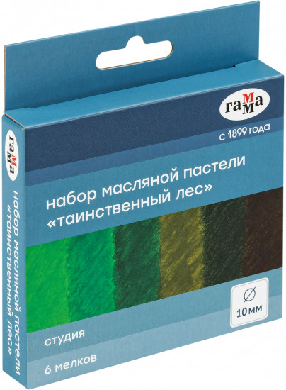 Набор пастели масляной «Таинственный лес»