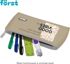 Пенал мягкий «Good vibes» - Фото 4