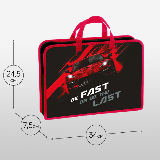 Папка с ручками «Fast Track»
