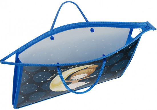Папка с ручками «Riding on the Moon»