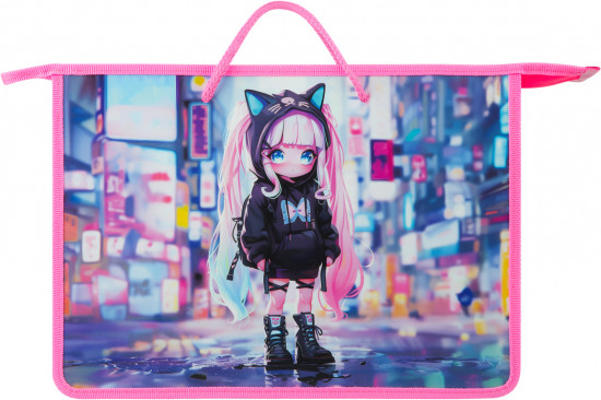 Папка с ручками «Stylish Girl»