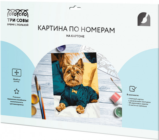 Картина по номерам «Модный йорк»