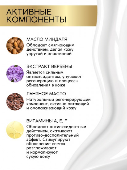 Крем-гель для душа женский «Вербена и бергамот»