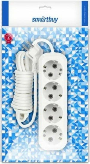 Удлинитель Smartbuy SBE-16-4-03-Z