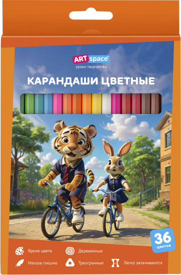 Набор цветных карандашей