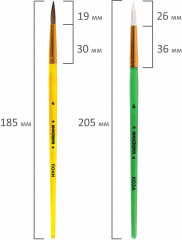 Набор кистей для рисования - Фото 9