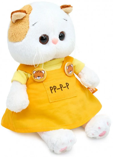 Игрушка мягкая «Кошечка Ли-Ли Baby в сарафане с тигрятами»