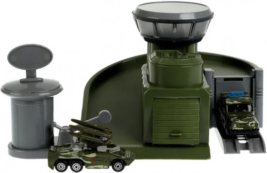 Набор игровой «УАЗ. Автопарковка.Военная база»
