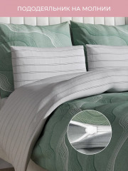 Комплект постельного белья «Мятный вечер» - Фото 1